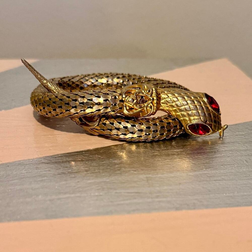 Vintage Mid Century DL Auld Snake Bracelet